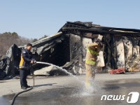 해남 땅끝서 온 슈퍼맨 소방관 570㎞ 달려 속초 화재와 싸웠죠