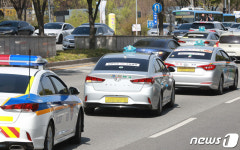 대구 달구벌대로 주행속도 측정 실험