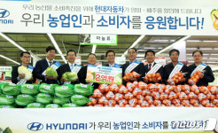 현대자동차 후원으로 우리 농산물을 저렴하게