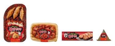 CU, 삼양식품 불닭소스로 만든 간편식 시리즈 선봬