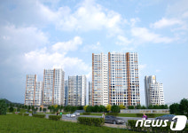 화성 우방 아이유쉘 메가시티 모델하우스 26일 오픈