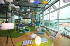 인천공항 T2에 에코 업 라운지…버려진 여행가방 재활용 오픈