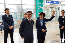 광명역 찾은 손병석 사장
