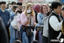 광주 슈퍼콘서트 즐거운 입장 대기
