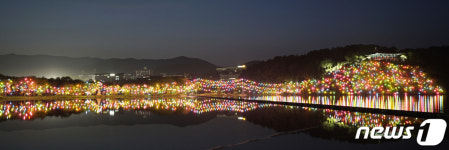 형산강 밝힌 연등