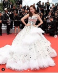 [N샷] 제시카, 칸영화제 레드카펫 빛낸 韓스타…칸의 신부