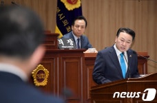김익주 시의원 광주시청 지하주차장 시민에 개방해야