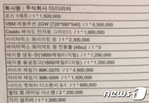 커피전문점 더리터 공급 가격 폭리 의혹…인터넷 최저가보다 비싸 