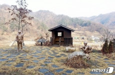 내무반 체험·유격훈련…증평 병영 하우스 인기