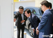 성윤모 산업부 장관, 안성휴게소 수소충전소 방문