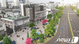 전주 구도심 관문의 랜드마크 금암분수정원 조성