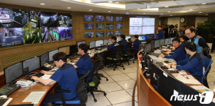 분주한 인천국제공항 수하물운영센터