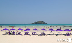 초여름 제주 협재해변