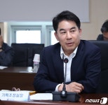 인사말 하는 이인재 행안부 기획조정실장
