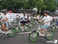 자전거 6000대 강변북로 질주…9일 서울자전거대행진