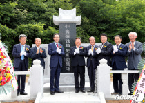 송재 장현식 선생 기적비 제막식…김제서 열려