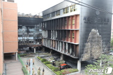 화재 발생한 은명초등학교