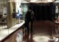 트럼프 안전도 문제없어요…하얏트에 등장한 특수목적견들