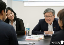 사회적기업 두손컴퍼니 방문한 이재갑 장관
