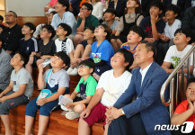 웃음꽃 활짝 핀 홍천 노천초등학교 개교식