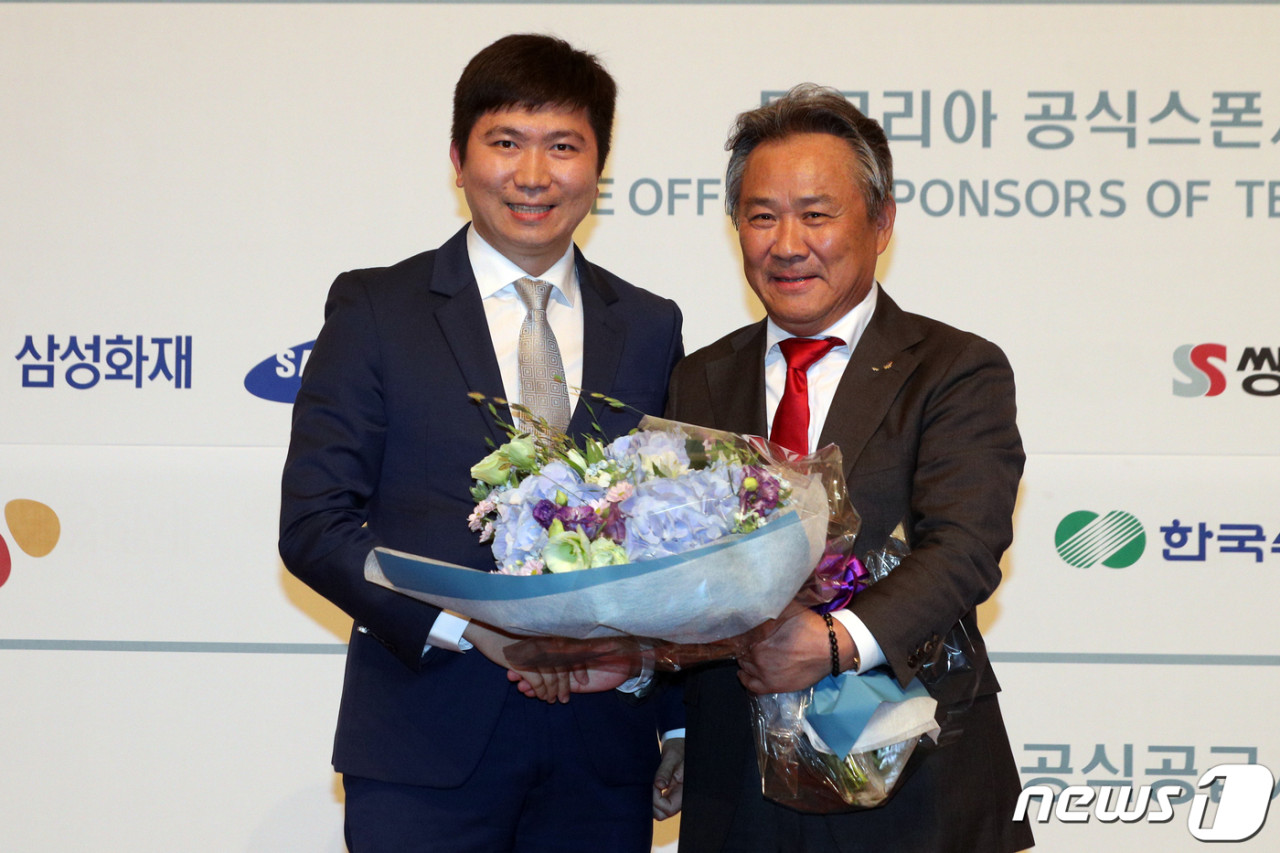 이기흥 대한체육회장, 3연임 도전 실패로 사임 결정 밝혀져 관련 절차 진행중