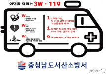 서산소방서, 심폐소생술 행동요령 ‘3W-119’ 홍보 나서