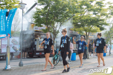 더위 꼼짝마 광주수영대회 쿨링포크 시원해요