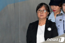 최순실, 구치소 목욕탕서 넘어져 이마 30바늘 봉합수술