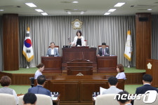 익산시의회, 임시회 폐회…일본 규탄 결의안 채택