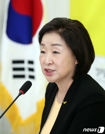 총선 승리 의지 밝히는 심상정 대