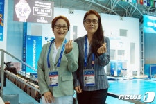 광주수영대회 성공 위해 뭉친 다이빙 자매들