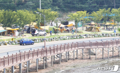 고성 남산공원·당항포 오토캠핑장에 물놀이 즐기러 오세요
