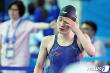 [광주세계수영] 개인 시즌 최고 기록 백수연 만족보다 아쉬움