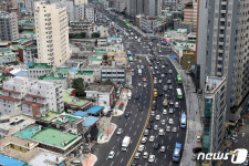 구로고가 철거 보도 확장된 디지털단지 오거리