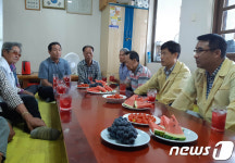 산청군, 폭염 안전관리 현장 종합점검 실시