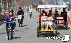 대전 엑스포시민광장 자전거 속도 10km 이하로 제한 