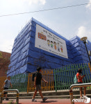 개학맞은 서울은명초 화재복구는 언제쯤?