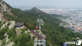 목포해상케이블카 내달 7일부터 운행…산·바다 비경 만끽 