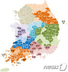 강원도 내 8개 시‧군 성장촉진지역 지정…균형발전 국비 지원