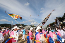 무주 무풍면 주민들의 흥겨운 기절놀이