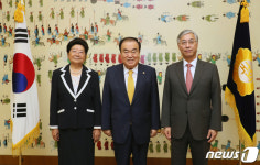 문희상 의장, 한중여성고위지도자 포럼 참석자 예방