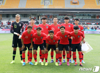 평가전 앞둔 대한민국 축구대표팀