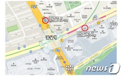 버스타기 전쟁 잠실역 7번출구 정차버스 줄인다