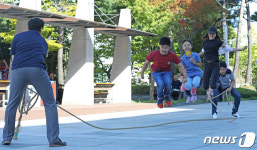 추석에 전통놀이 재밌어요