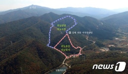 김제시, 금구당월저수지에 36㏊ 규모 자연휴양림 조성