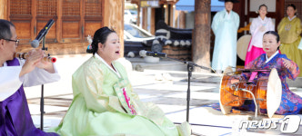 전라북도 무형문화재 제14호 김영희 명창의 시조창