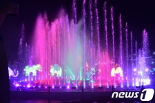 진주시, 10월 축제기간 음악분수대 확대 운영