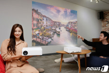 홈시네마 프로젝터로 크게 본다