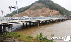 김천교 절반 수위에도 홍수경보…현실 맞게 조정해야