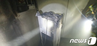 세종시 도담동 아파트 불…6명 연기흡입·50여명 대피